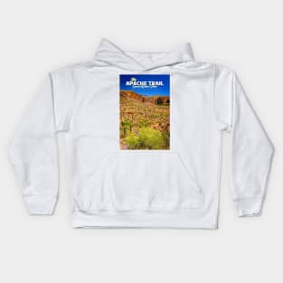 Apache Trail Scenic Drive View Kids Hoodie